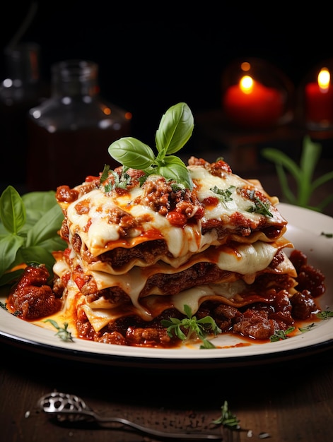 Classic Italian Lasagna Bolognese