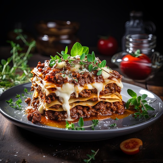 Classic Italian Lasagna Bolognese