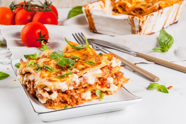 Classic lasagna bolognese