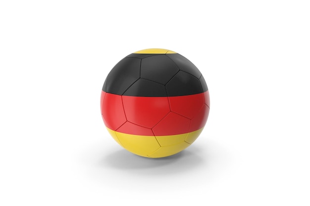 Classic Soccer Ball Germany Flag