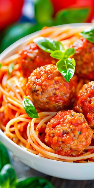 Classic Spaghetti and Meatballs