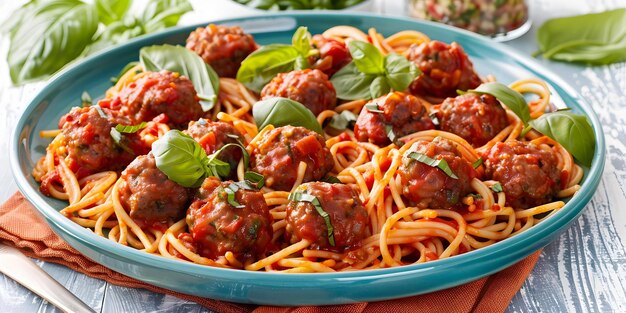 Classic Spaghetti and Meatballs