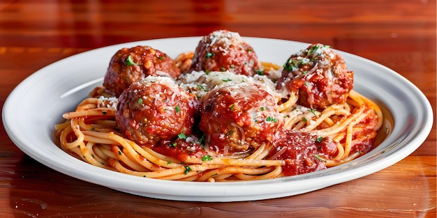 Classic Spaghetti and Meatballs