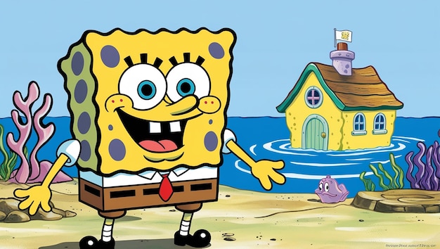 classic spongebob cartoon animation