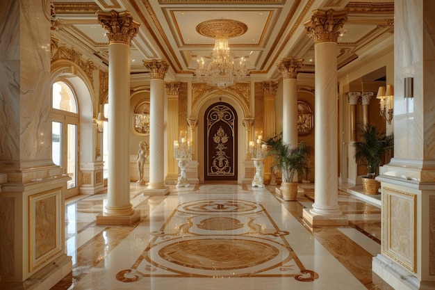 Classical Entrance Hall Interior