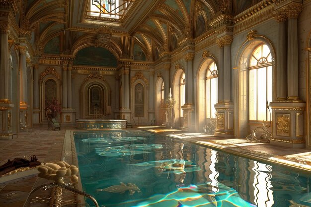 Classical Indoor Pool