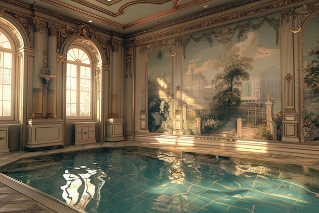 Classical Indoor Pool