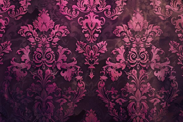 Photo classical luxury old fashioned damask pattern