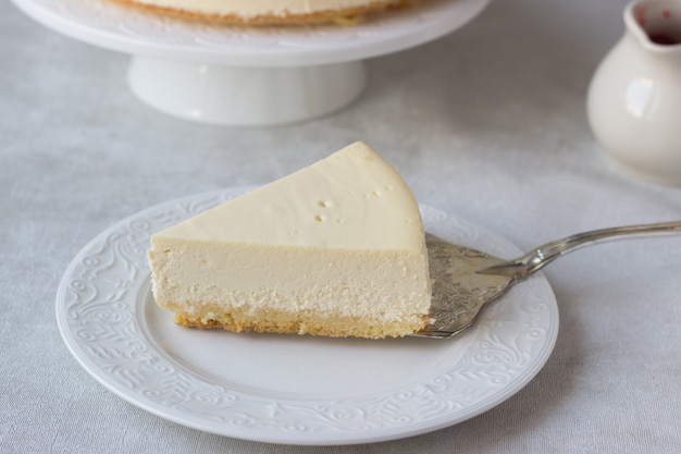 Classical New York cheesecake