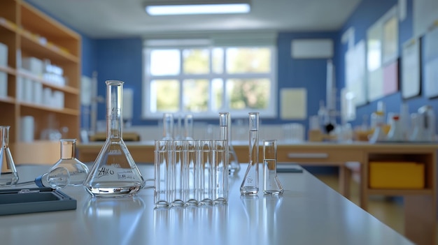 A Classroom Fully Prepared for Engaging Science Experiments That Inspire Students to Explore Science