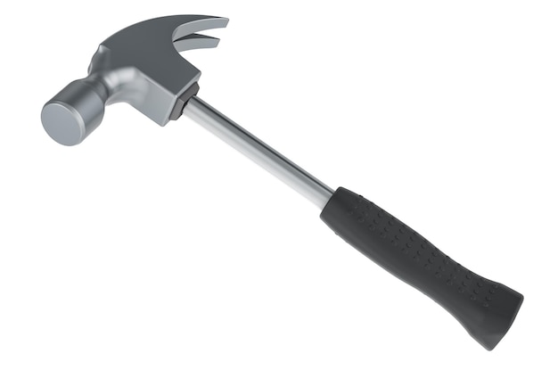 Claw hammer 3D rendering