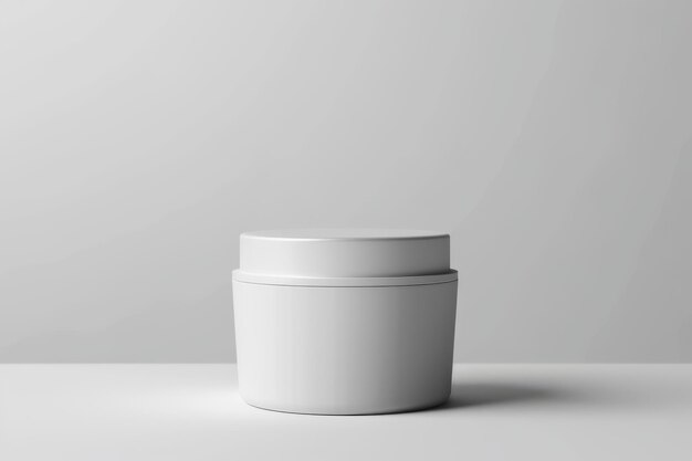 Clean Canvas The Perfect Cosmetic Jar Mockup