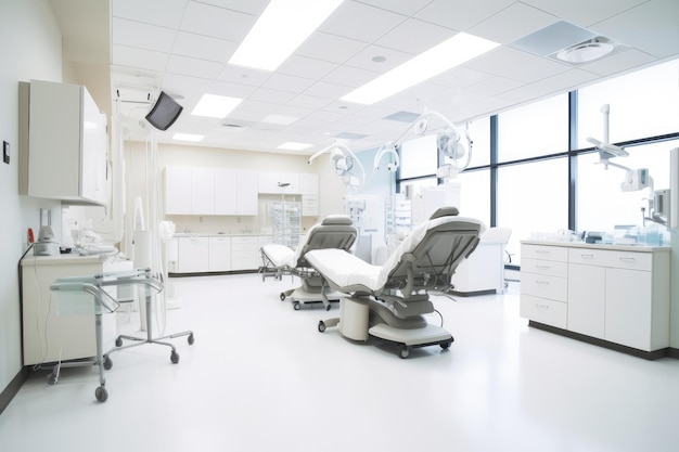 Clean Hospital Interior