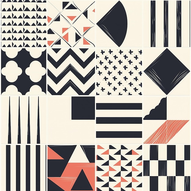 clean and sleek digital seamless pattern