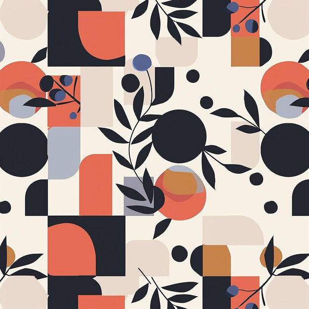 clean and sleek digital seamless pattern