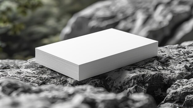 Clean White Business Card Template