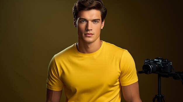 Clean_Yellow_TShirt_Marketing