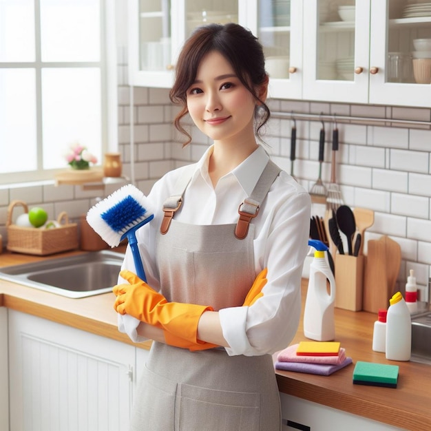 Cleaning Service woman