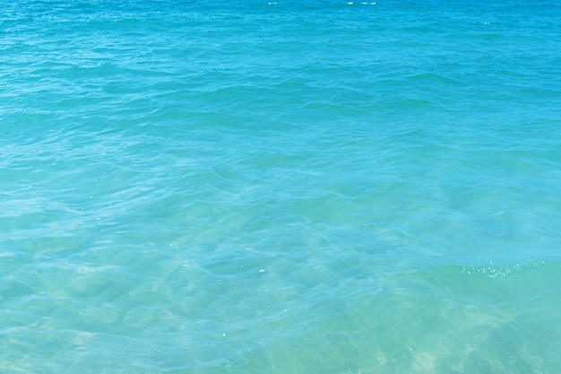 Clear blue sea background