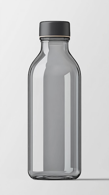 Photo a clear bottle with a clear label that says quot clear quot