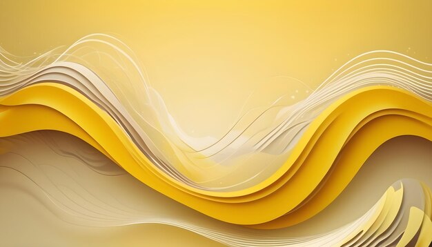 Clear Plain Gradient Light Dark Bright Shiny Painting Bokeh Yellow Color Background Texture Backdrop