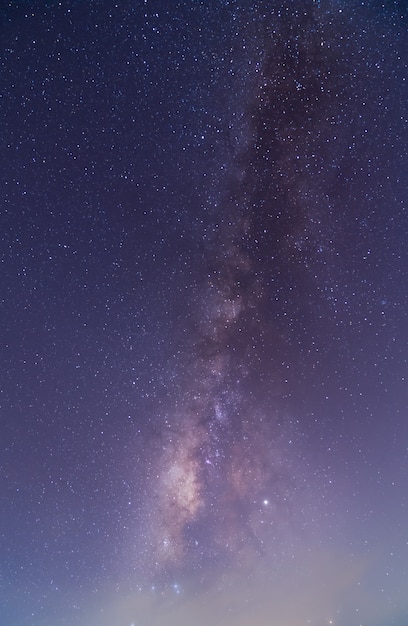 clear sky at night with stars and Milky way galaxy