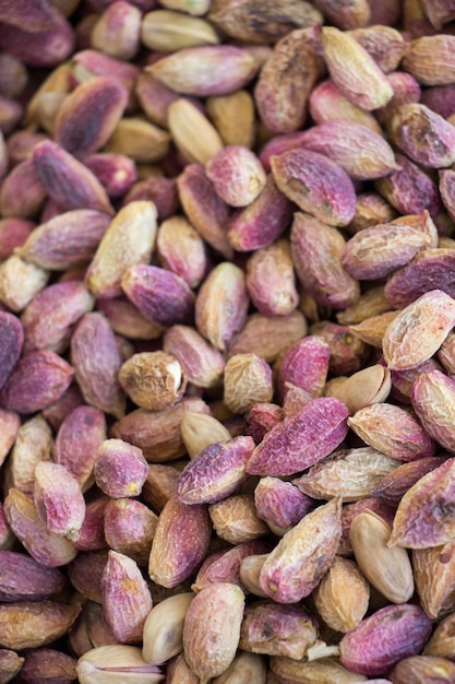 Cleared Pistachio without shells ready to eat