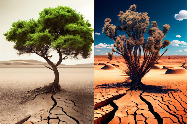 Climate Change from Drought to Green Growth