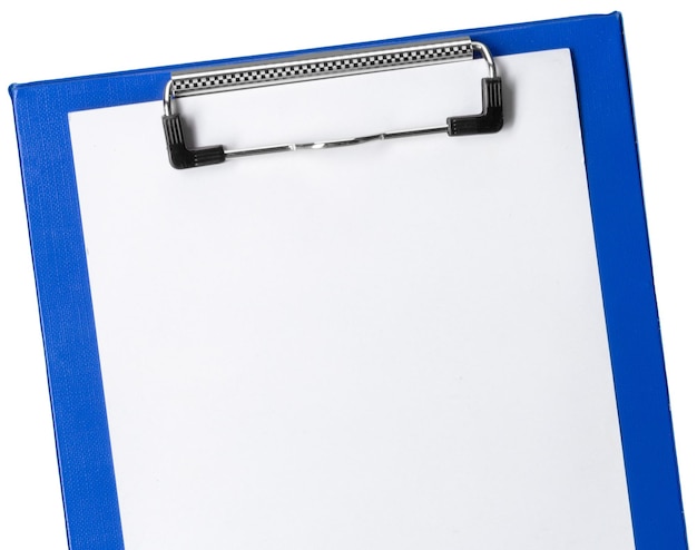 Clipboard isolated on white