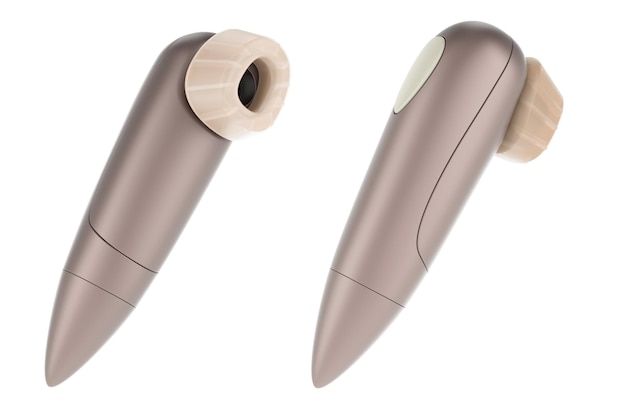 Clitoral pump 3D rendering