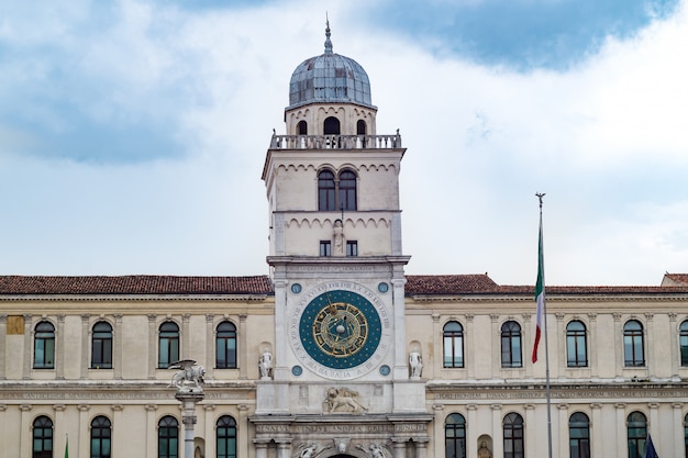 The Clock Tower of Padova, Italy, Veneto