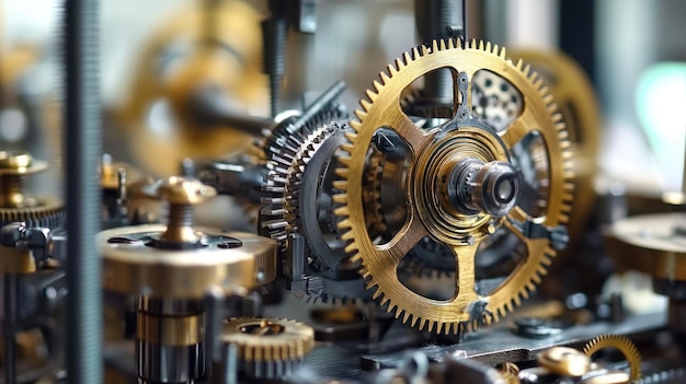 Clockwork Gears Intricate Design and Precision