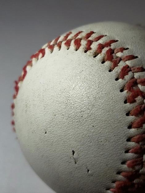 Close-up of baseball