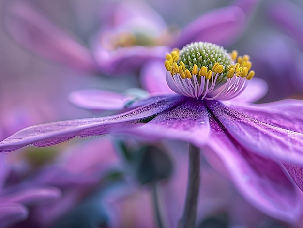 Close Up Of Beautiful Fresh Flower