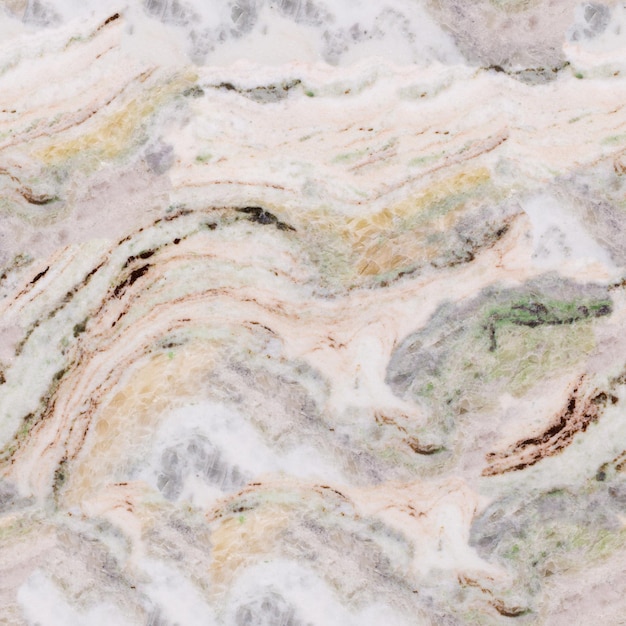 Close up of beige texture of marble Seamless square background tile ready