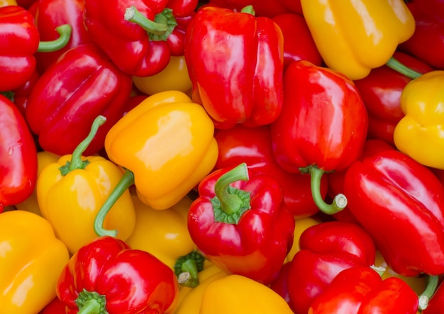 Close up Bell pepper