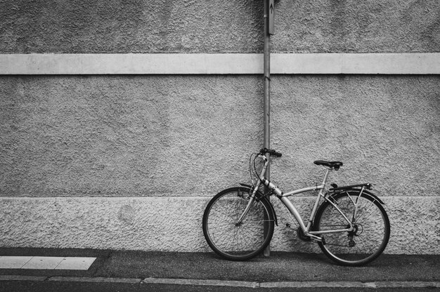 Photo close-up of bicycle