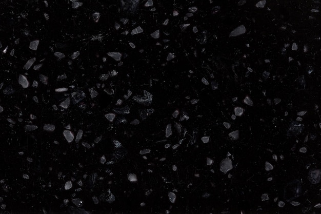 Close up of black hole acrylic stone texture High resolution photo