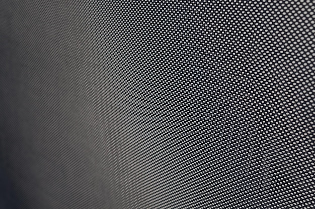 Close up of black textured synthetical background