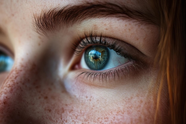 Close Up of a Blue Eye