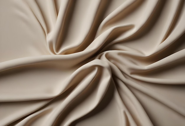 a close up of a brown silk fabric with a brown tassel