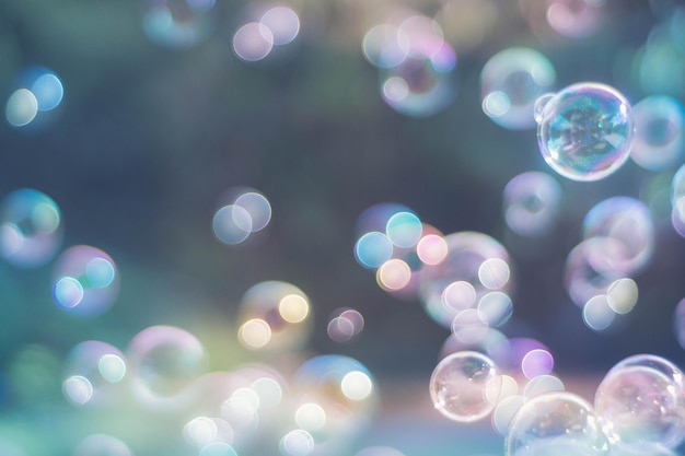 Close-up of bubbles