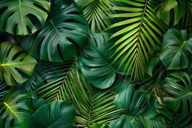 A close up of a bunch of green leaves