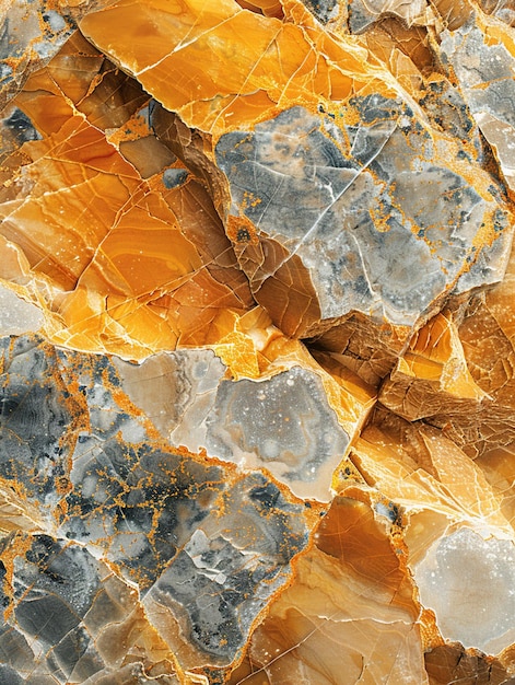 a close up of a bunch of orange and brown leaves