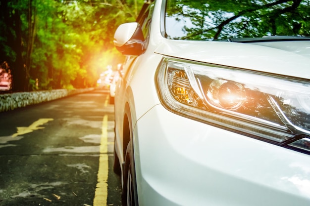 Photo close-up of car