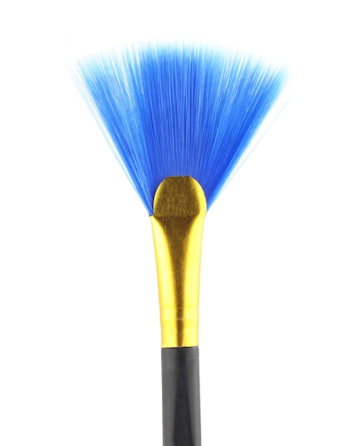 Close up of Cleaning brush over white background