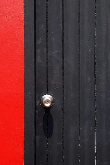 Photo close-up of closed door