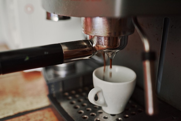 Close-up of coffee cup