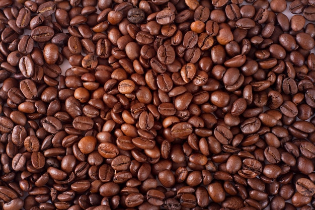 Close-up coffee texture. Brown