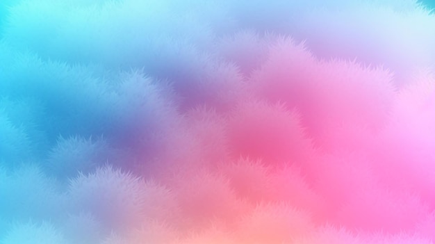 A close up of a colorful background with a blurry sky generative ai